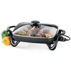 06852 0163120761722 Presto Electric Skillet With Glass Cover