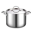 02519 Cooks Standard Classic Stainless Steel Stock Pot With Lid