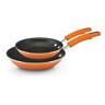 0511536 051153116476 Rachael Ray Twin Pack Skillets Orange