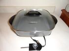05153us Presto New Electric Skillet Nonstick Fry Pan With Glass Cover