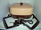 06615 Presto Vtg Electric Fry Pan Nib Skillet Opened Assembly