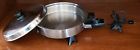 7817 0669900234368 Saladmaster Electric Fry Pan Skillet Stainless Steel Excellent