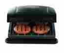 0719279415490 George Foreman Indoor Removable Plate Grill Nonstick 4 Serving Countertop Black