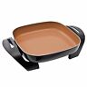 0829486146077 Bella Inch Electric Skillet With Copper Titanium Coating