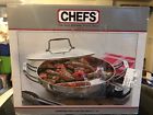 0844819026802 Chefs Stainless Steel Electric Skillet Inch