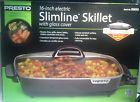 10-30008 Presto Slimline Electric Skillet New