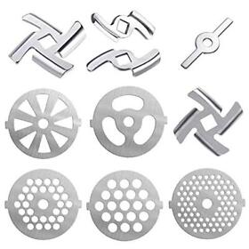 10 Pcs Meat Grinder Blades Meat Grinder Meat Grinder Blades Stainless Steel