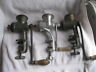 10 Unbranded Vintage Lot Of Meat Grinders Aluma And Universal Mixed