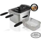 103736 Farberware 4 Liter Dual Deep Fryer W 3 Baskets Brand New Model 681131037457