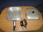 1150w General Electric Nice Vintage Aluminum Ge High Dome Skillet Model 77 Wonderfry Usa