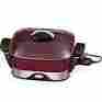 21-870 12-inch Presto Diamondcoat Ceramic Electric Skillet Household Heavy Cast Pan