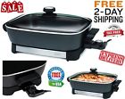 1396 Branded Large Deluxe Nonstick Electric Skillet Frying Fry 072443161396