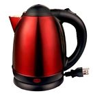1795 Brentwood Red Cordless Electric Tea Kettle Hot Water Pot Auto Shut Off Stainless Steel New 181225817953