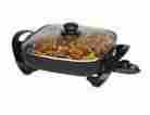 206703670 Toastmaster Electric Heat Skillet With Glass Lid Cool Touch Non Stick Coat 0795971961404