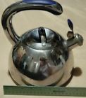 2.9qt-2.7l 207808 Professional Quality Brand Tea Kettle Stainless Steel With Blue Trim