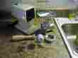 2100m-1 2100m Rival Manufacturing Co Grind O Matic Meat Sausage Grinder Vintage Model