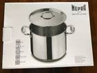 210122 Mepra Cm Glamour Stone Deep Stock Pot With Lid Non