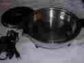 27205 Lustre Craft Oil Core 11 Electric Skillet With Lid