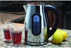 275.03 Capresso Pro Kettle Cordless Electric Stainless Steel Pot Illuminated Blue