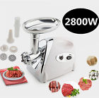 2800w Meat Grinder Unbranded Home Industrial Electric Sausage Stuffer Stainless Cutter Us