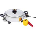 3.5qt Precise Heat T304 Stainless Steel Oil Core Skillet