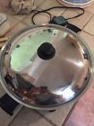 304l West Bend Ply Oil Core Electric Skillet Excellent Cond