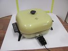 311b Vintage Electric Skillet Yellow Model Works Great