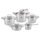 319p Maximahouse Superior Stainless Steel Pot Set With Lids 5901035987975