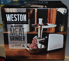 33-0901-w Weston Electric Meat Grinder And Sausage Stuffer Model 812830022547