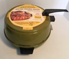34-69263 Sears Vintage Electric Broiler Avocado Green New Never Used Complete