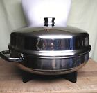344a-skillet Farberware Nice Electric Fry Pan Dome Lid Stainless Steel Steamer