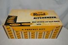357s Rival Vintage Kitcheneer Combination Meat Grinder Salad Maker Nos