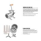 36-3201-w 363201w Manual Tinned Meat Grinder And Sausage Stuffer Plate 172304246344