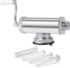 3lbs Sausage Stuffer Aluminum Meat Maker With Suction Base
