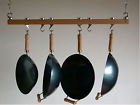 0269085 40200 Taylor Ng Ceiling Mount Pot Rack Natural Finish 026908402005