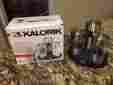 40738 Kalorik Rechargeable Stainless Steel Salt And Pepper Grinder Set New Open Box