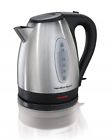 40880e Hamilton Beach Electric Kettle Cordless Stainless Steel Auto Coffee Boiler