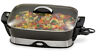 47665 Electric Skillet Foldaway Aluminum Removable Base Dishwasher Safe 7031108847665