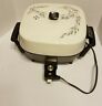 5023 General Electric Vintage Buffet Skillet Model Almond Wheat