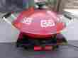5210 Cornwal Vintage Atomic Cornwall Electric Wok Red Stainless Steel W Heating Element Base
