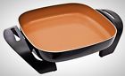 57096005 Kitchenusa Titanium Coating Watts Electric Skillet Copper Kitchen 7437357096005