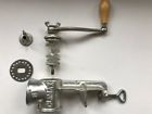 600685250716 Table Hand Crank Manual Grinder Mincer Stuffer Sausage