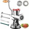 614198616747 Vevor Meat Grinder Manual Stainless Steel Hand Operated
