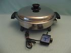 92010 62010 West Bend Liquid Core Lifetime Electric Skillet Fryer Super Clean Ec