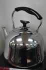 643700222442 Alpine Cuisine Stainless Steel Tea Pot Whistling Heavy