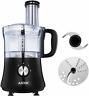 500w 656516055128 Aicok Food Processor Speeds Electric Chopper With Stainless