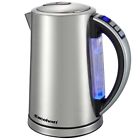 1500w 669818152266 Excelvan Electric Kettle Quick Heat Stainless Steel Boil