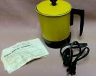 Wnepp-4c 677385 World Brand Electric Cup Hot Pot Harvest Gold Vintage Dorm