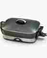 677simp Presto Skillet Electric Frying Pan 16 Inch Home Kitchen Pour Spout Black Meals New 633832046269