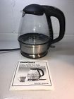 6800001 Chefs Choice Chef International Cordless Electric Glass Kettle Model Germany